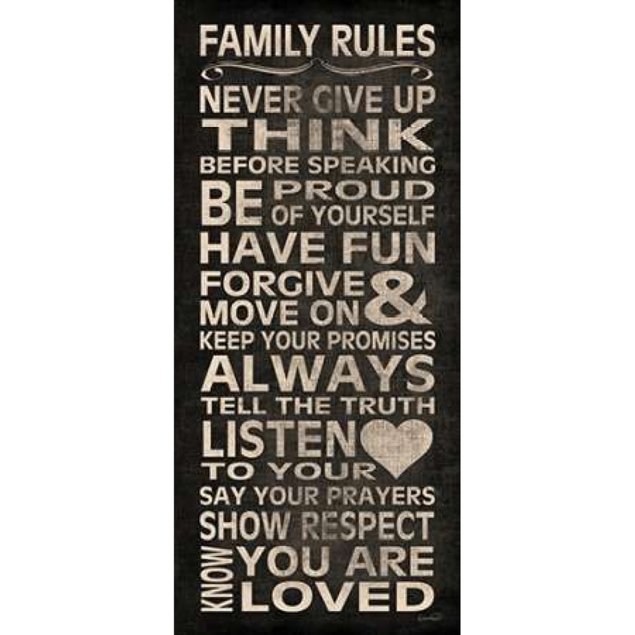 Family Rules Poster Print by N. Harbick-VARPDXHRB299 Image 1