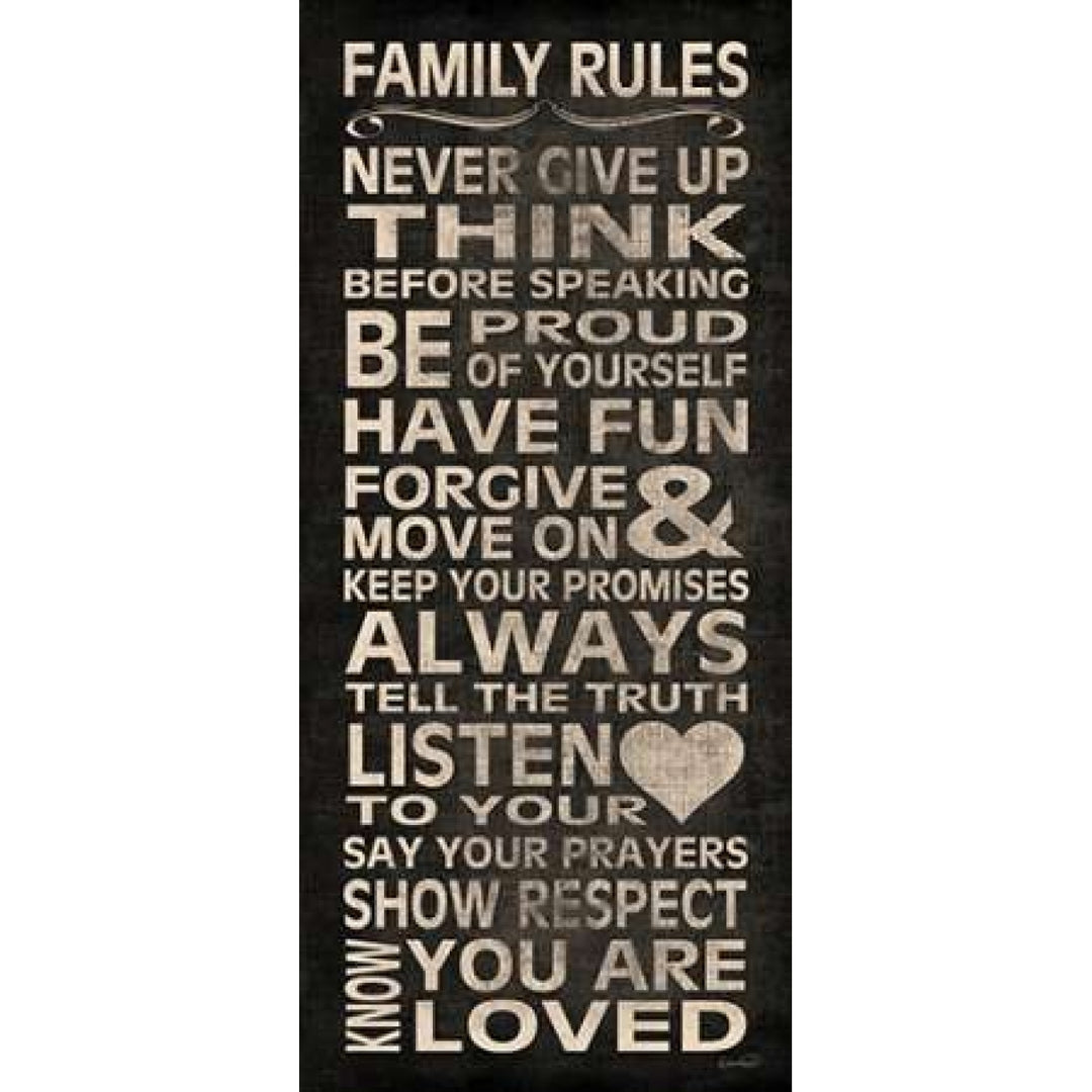 Family Rules Poster Print by N. Harbick-VARPDXHRB299 Image 2