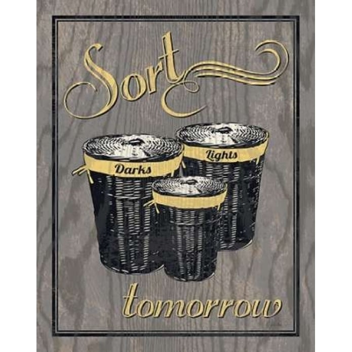 Sort - Gray Poster Print by N. Harbick-VARPDXHRB375 Image 2