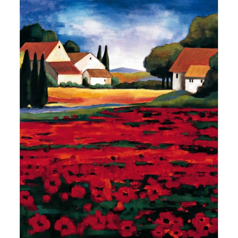 Poppy Field I Poster Print by Janine Clarke-VARPDXIAC4085 Image 1