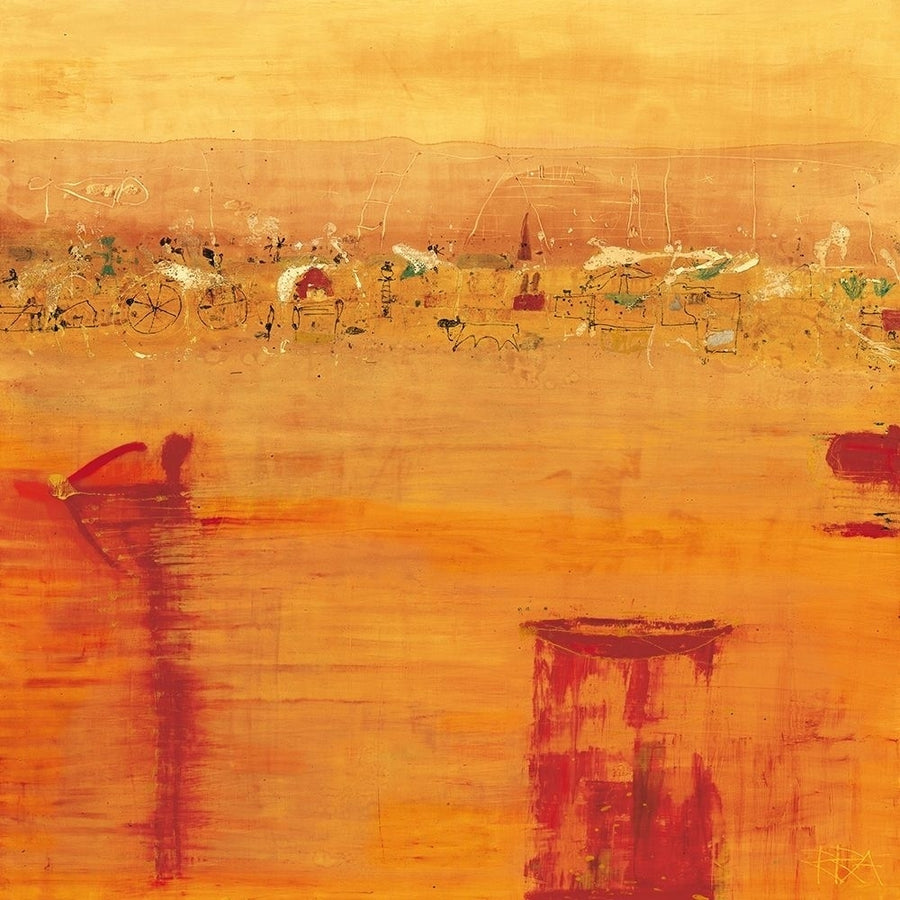 Orange Landscape by Rose Richter-Armgart-VARPDXIG1399 Image 1