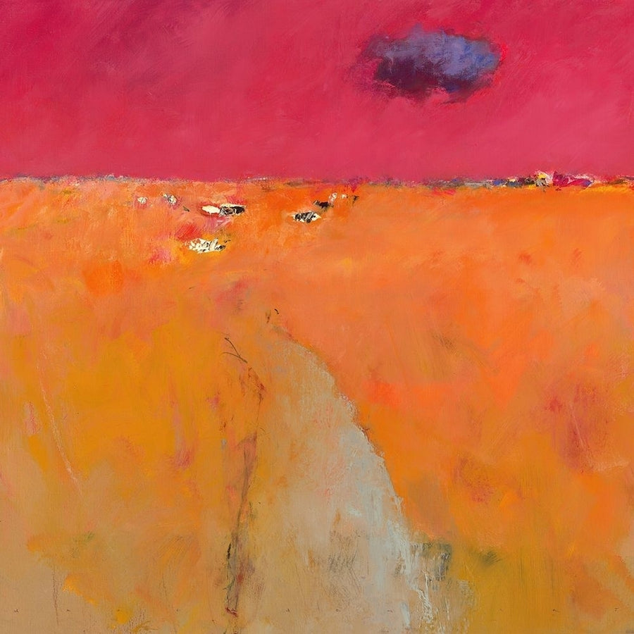 Landscape in orange and red by Jan Groenhart-VARPDXIG2231 Image 1