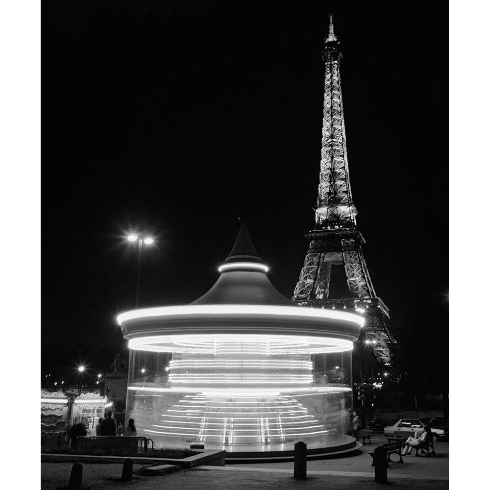 Eiffel Tower Merry Go Round by Dave Butcher-VARPDXIG4306 Image 1