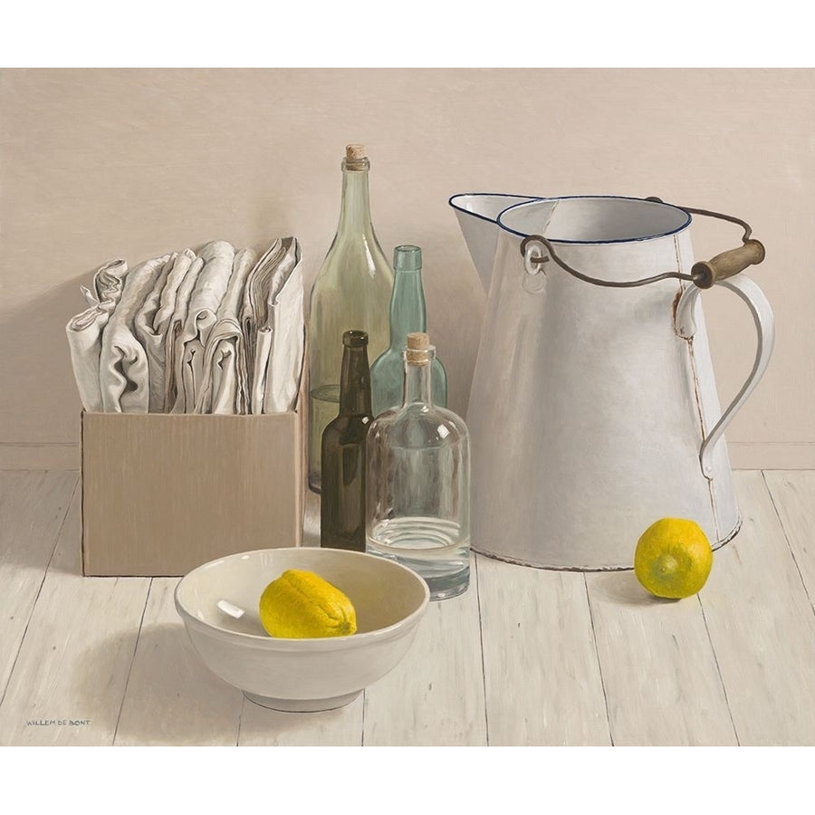 Big jug and 2 lemmons by Willem de Bont-VARPDXIG7330 Image 1