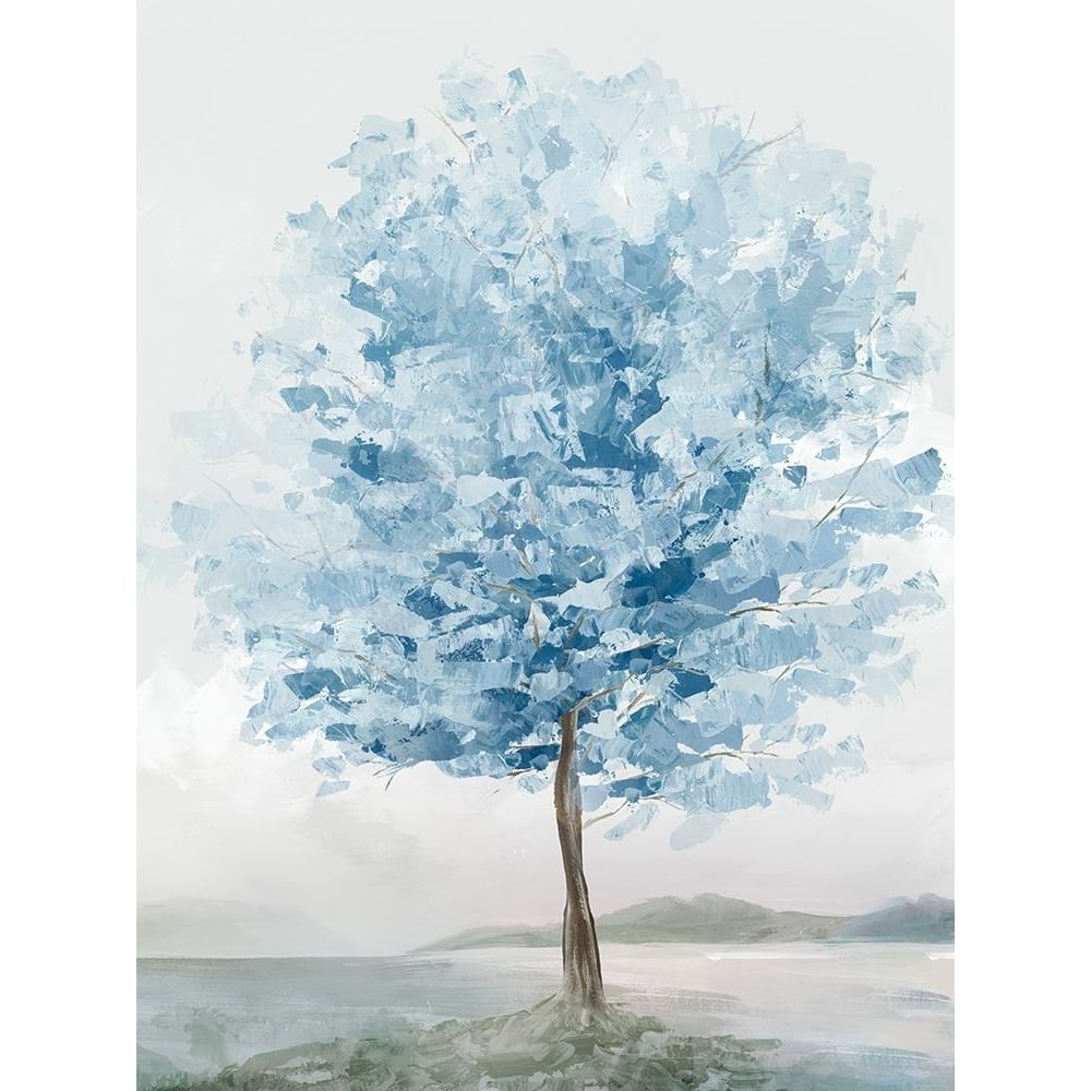 Blue Tree II Poster Print - Ian C-VARPDXIN025A Image 1