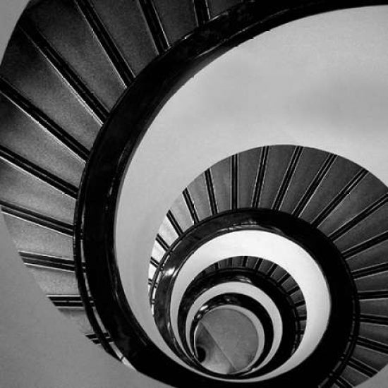 Spiral Staircase No. 3 Poster Print by PhotoINC Studio-VARPDXIN2553 Image 2