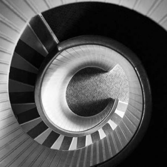 Spiral Staircase No. 4 Poster Print by PhotoINC Studio-VARPDXIN2554 Image 1