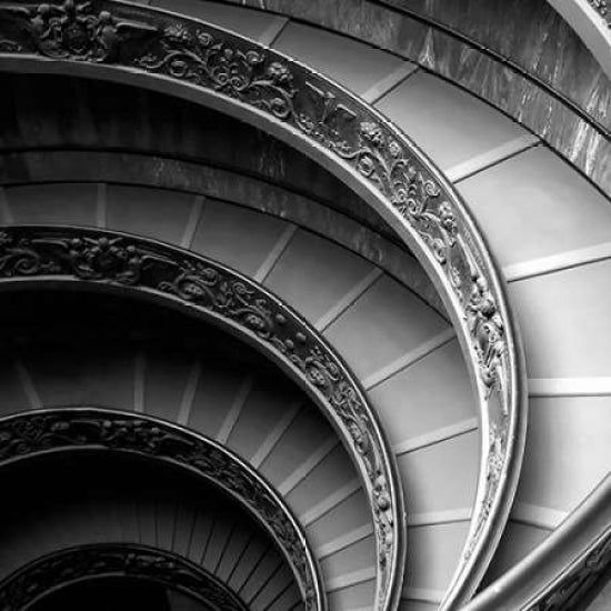 Spiral Staircase No. 1 Poster Print by PhotoINC Studio-VARPDXIN2551 Image 1