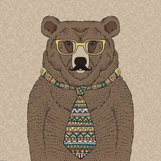 Bear-man Poster Print by GraphINC-VARPDXIN32138 Image 1