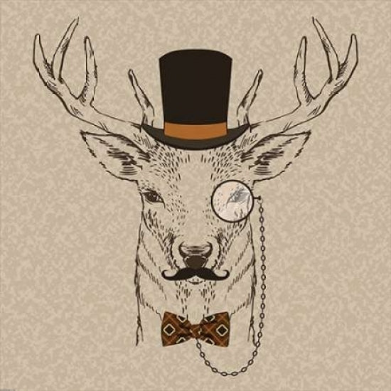 Deer-man 2 Poster Print by GraphINC-VARPDXIN32137 Image 2