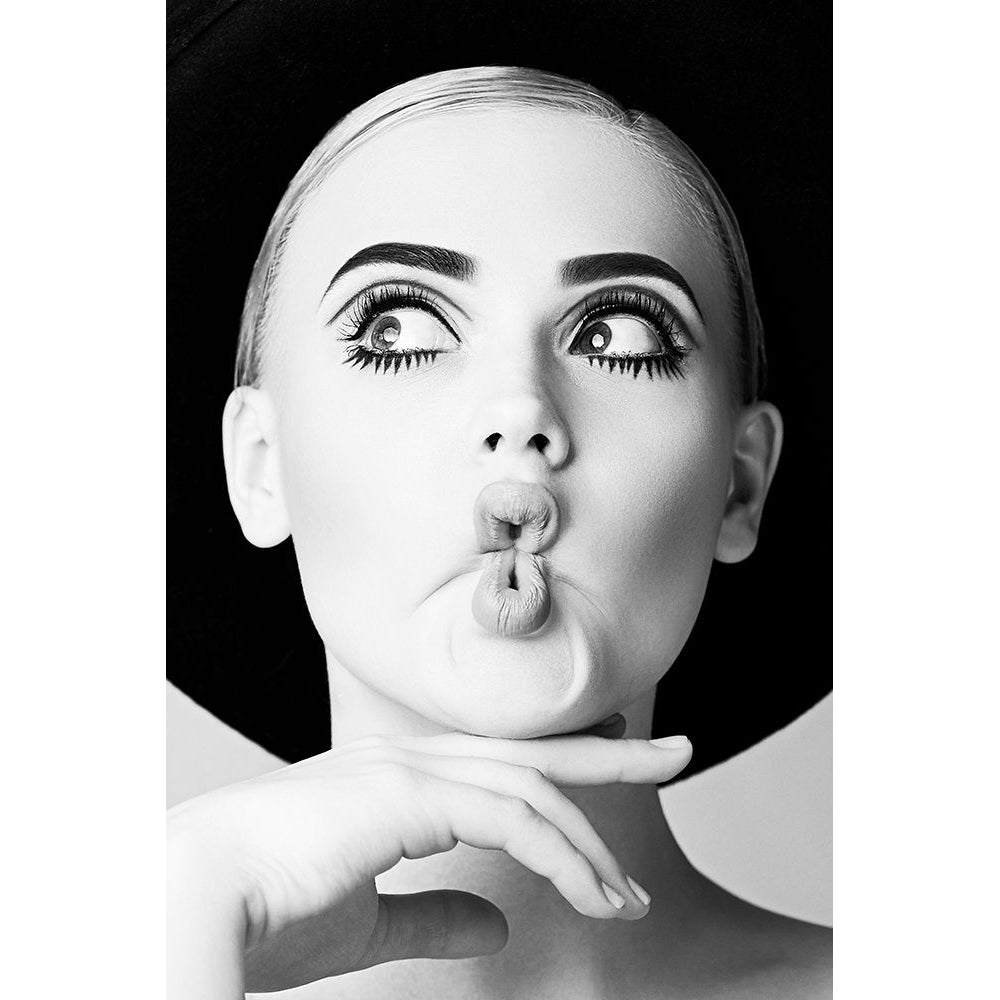 Fish Face Glamour Poster Print - Incado-VARPDXIN32772 Image 1