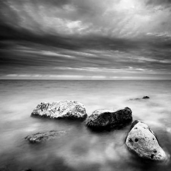 Waves on Rocks Poster Print by PhotoINC Studio-VARPDXIN34069 Image 1