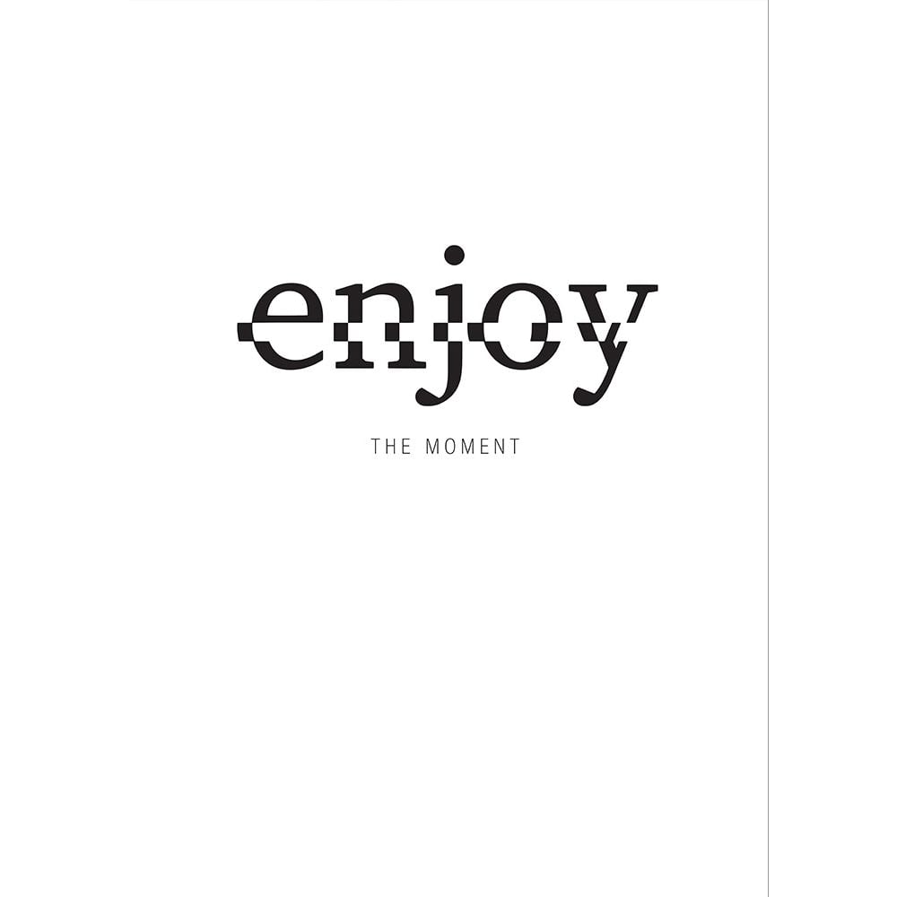 Enjoy Poster Print by TypeLike-VARPDXIN99021 Image 2