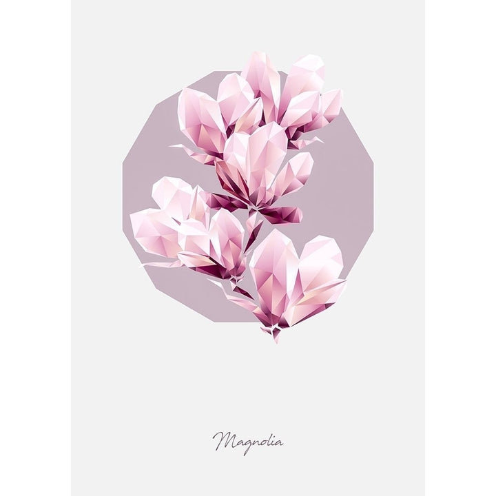 Poly Magnolia Poster Print by GeoMania-VARPDXIN99235 Image 2