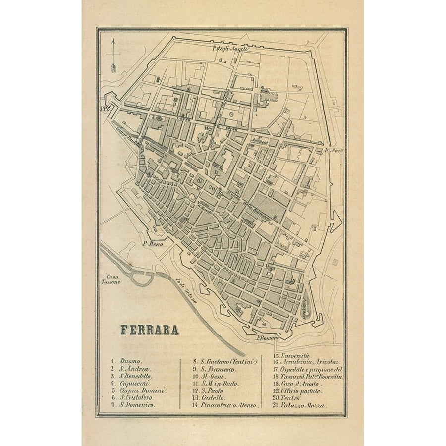 Ferrara Italy - Castro 1870 by Castro-VARPDXITIT0241 Image 1