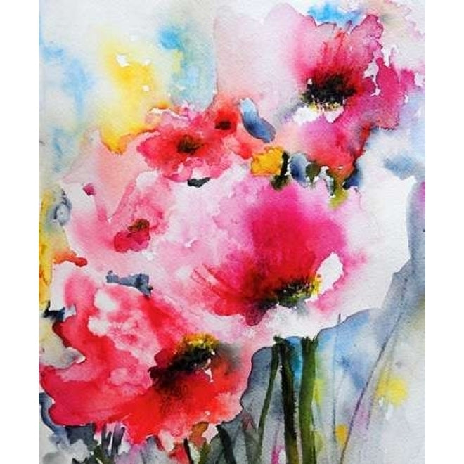 Summer Poppies II Poster Print by Karin Johannesson-VARPDXJ308D Image 1