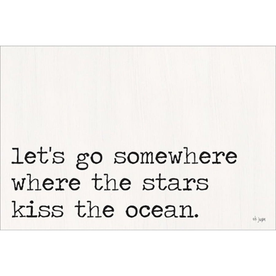 Where the Stars Kiss the Ocean Poster Print by Jaxn Blvd. Jaxn Blvd.-VARPDXJAXN101 Image 1