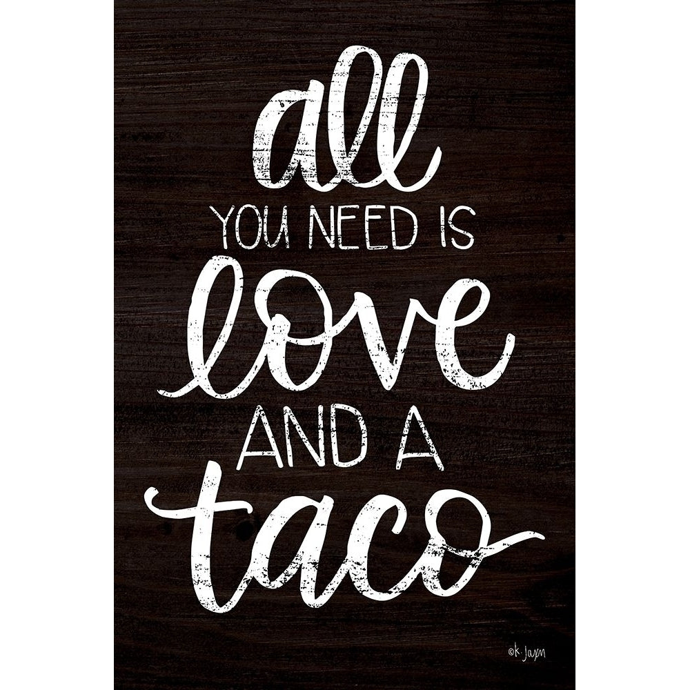 Love and a Taco Poster Print by Jaxn Blvd. Jaxn Blvd.-VARPDXJAXN271 Image 1