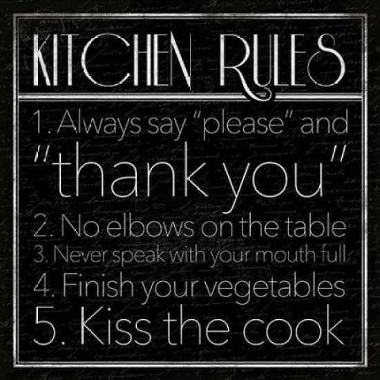 Kitchen Rules Poster Print by Jace Grey-VARPDXJG9SQ017A Image 2