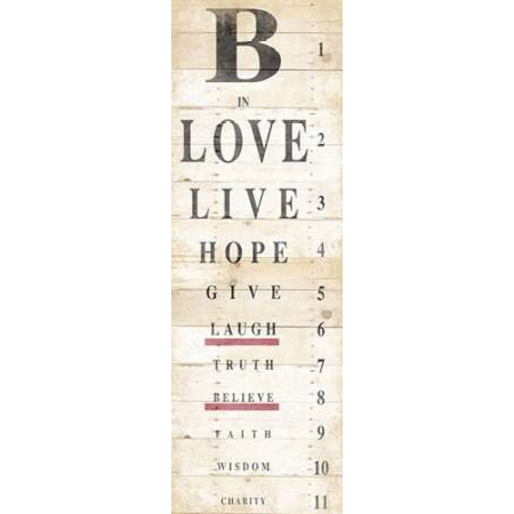 Eye Chart Poster Print by Jace Grey-VARPDXJGPL015A Image 2