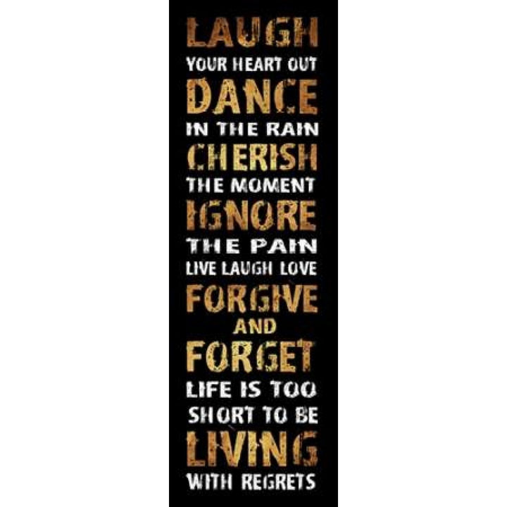 Gold Living Poster Print by Jace Grey-VARPDXJGPL246B Image 1