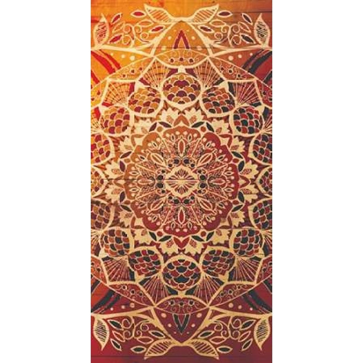 Wooden Sea Mandala Mate Poster Print by Jace Grey-VARPDXJGPL287B Image 1