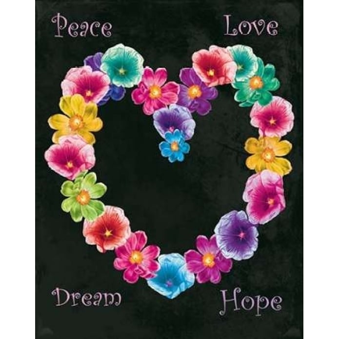 Peace Love Poster Print by Jace Grey-VARPDXJGRC059B2 Image 1