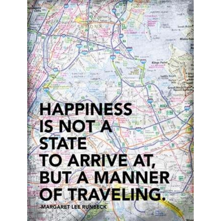 Traveling Map Poster Print by Jace Grey-VARPDXJGRC126B Image 1