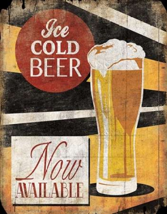 Ice Cold Beer Poster Print by Jace Grey-VARPDXJGRC229A Image 1