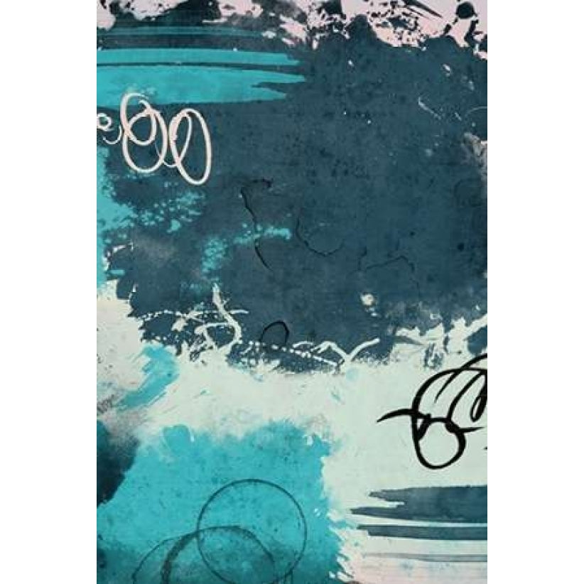 Blue abstract mate Poster Print by Jace Grey-VARPDXJGRC236B Image 1