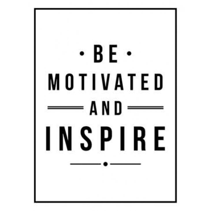 Be Motivated Poster Print by Jace Grey-VARPDXJGRC243B Image 1