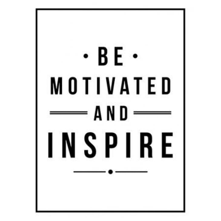 Be Motivated Poster Print by Jace Grey-VARPDXJGRC243B Image 2