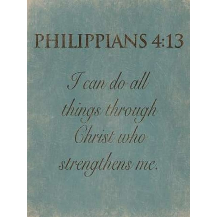 Philippians 413 Poster Print by Jace Grey-VARPDXJGRC254B Image 2