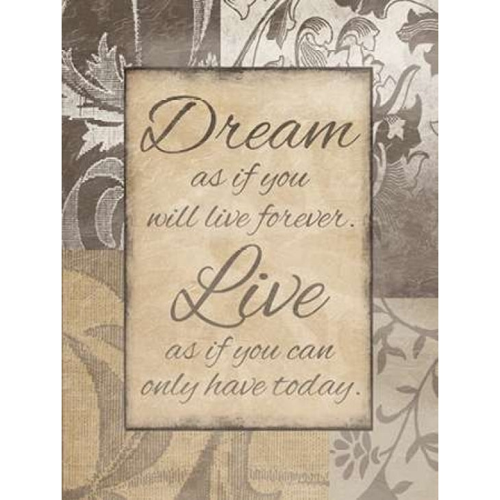 Dream Live Poster Print by Jace Grey-VARPDXJGRC420B Image 1