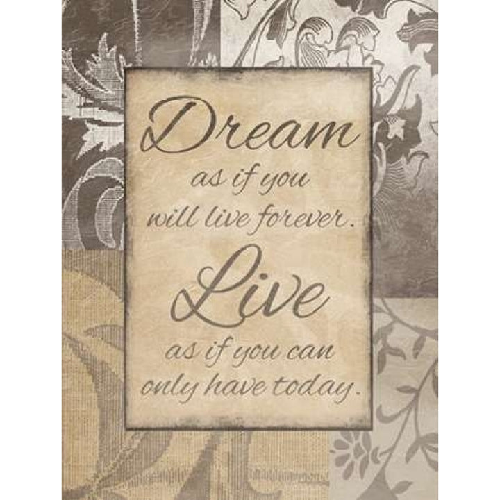 Dream Live Poster Print by Jace Grey-VARPDXJGRC420B Image 1