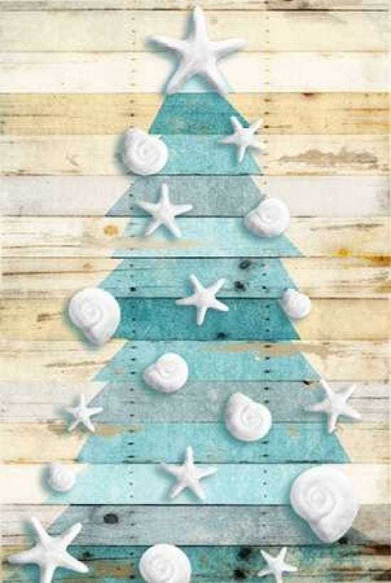 Coastal Christmas Tree Poster Print by Jace Grey-VARPDXJGRC460A Image 1