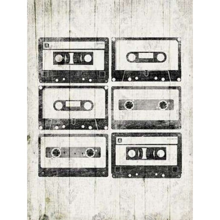 Vintage Tapes Poster Print by Jace Grey-VARPDXJGRC475C Image 1