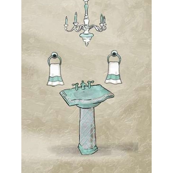 Chip Teal Sink Poster Print by Jace Grey-VARPDXJGRC534B Image 1