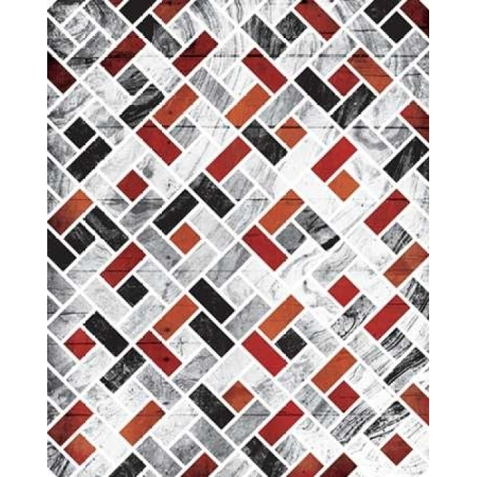 Red Smoke Tile Poster Print by Jace Grey-VARPDXJGRC551A Image 1