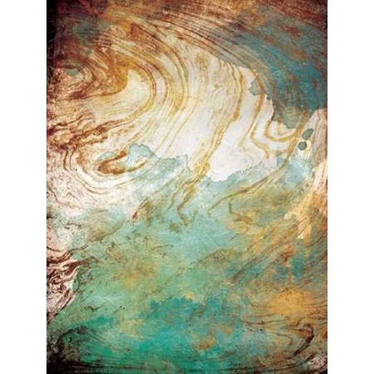 Golden Sea Marble Poster Print by Jace Grey-VARPDXJGRC546A Image 2