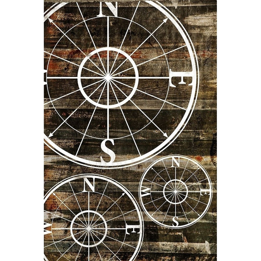 Compass Wood Poster Print by Jace Grey-VARPDXJGRC671A Image 1