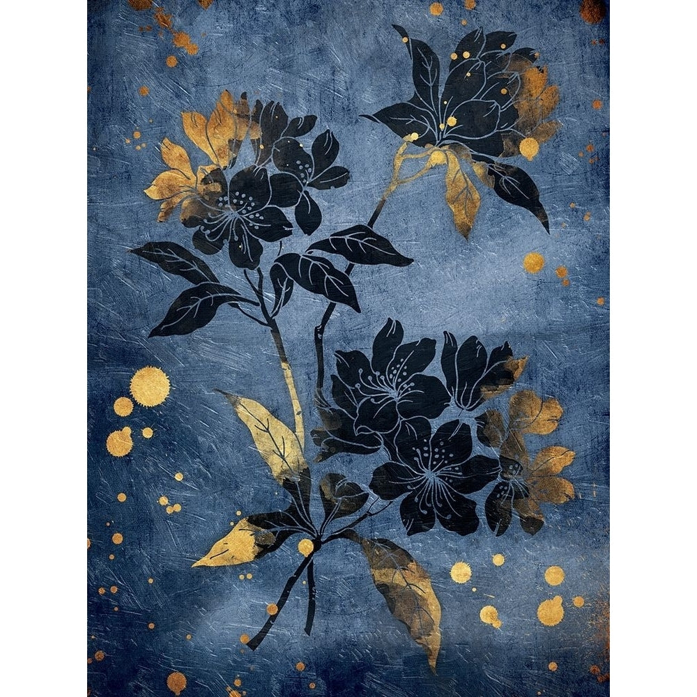 Gold Hint Floral Poster Print by Jace Grey-VARPDXJGRC723A Image 1