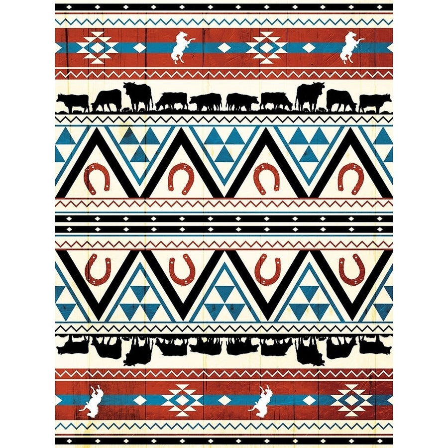 Western Aztec Pattern Poster Print by Jace Grey-VARPDXJGRC724A Image 1