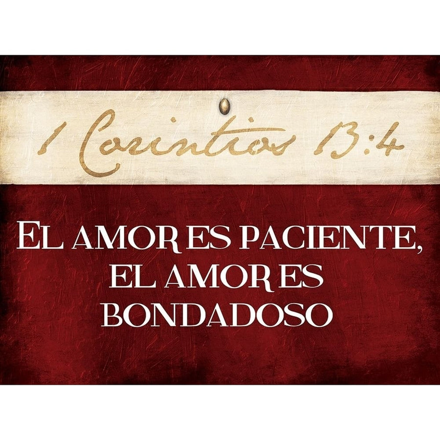 Corintios El Amor Poster Print by Jace Grey-VARPDXJGRC743A Image 1