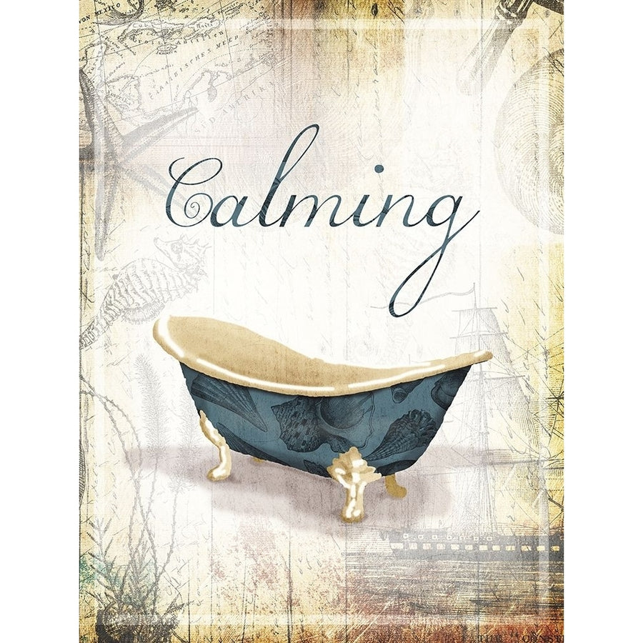 Calming Sea Bath Poster Print by Jace Grey-VARPDXJGRC736A Image 1