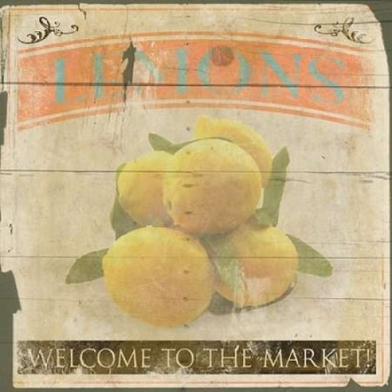 Lemons 2 Poster Print by Jace Grey-VARPDXJGSQ036P Image 1