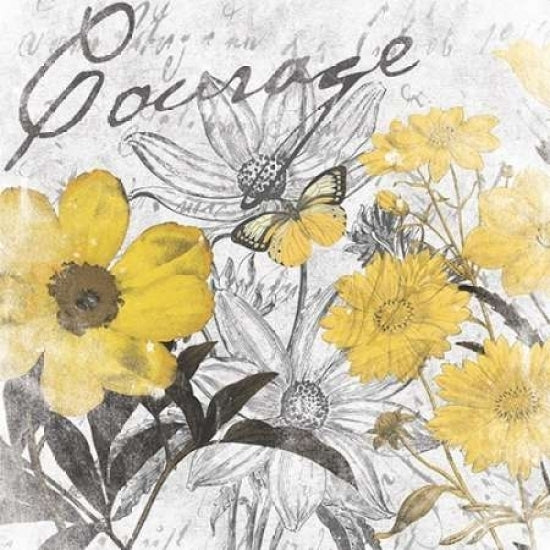 Courage floral Poster Print by Jace Grey-VARPDXJGSQ052E Image 2