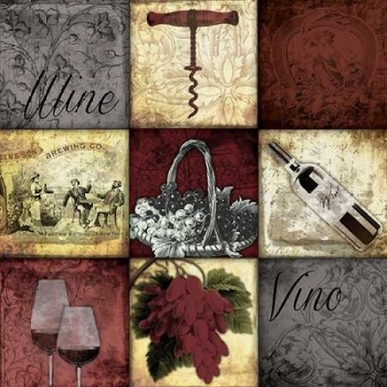 Wine 9patch2 Poster Print by Jace Grey-VARPDXJGSQ064B Image 1