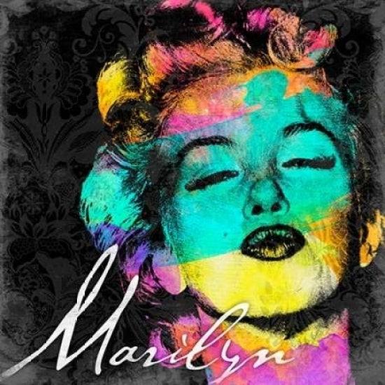 Marilyn Colorful Poster Print by Jace Grey-VARPDXJGSQ073A2 Image 1