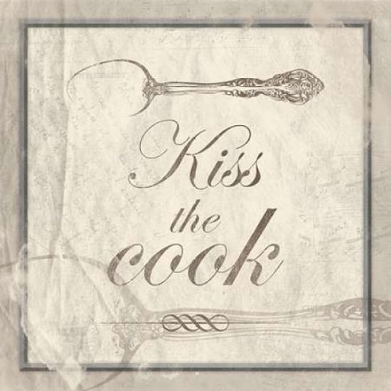 kiss the cook Poster Print by Jace Grey-VARPDXJGSQ091B Image 1